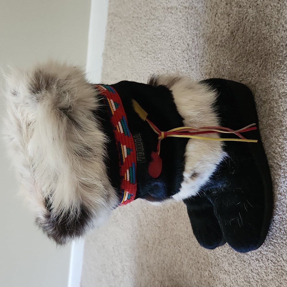 Vintage Tecnica Boots/Mukluks Skandia Nero Size 38